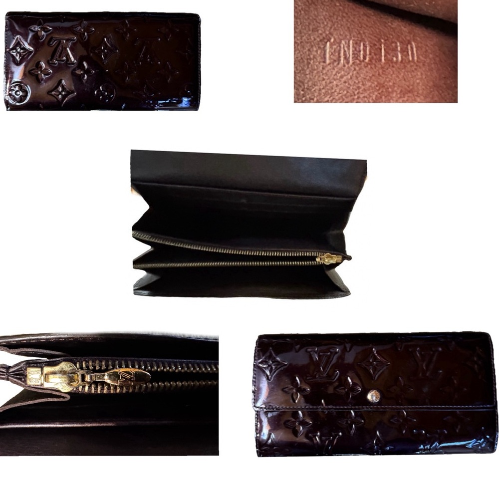 ๐Louis Vuitton LV Amarante Vernis Patent Leather Summit Dr & Matching Wallet ๐ - Picture 11 of 17